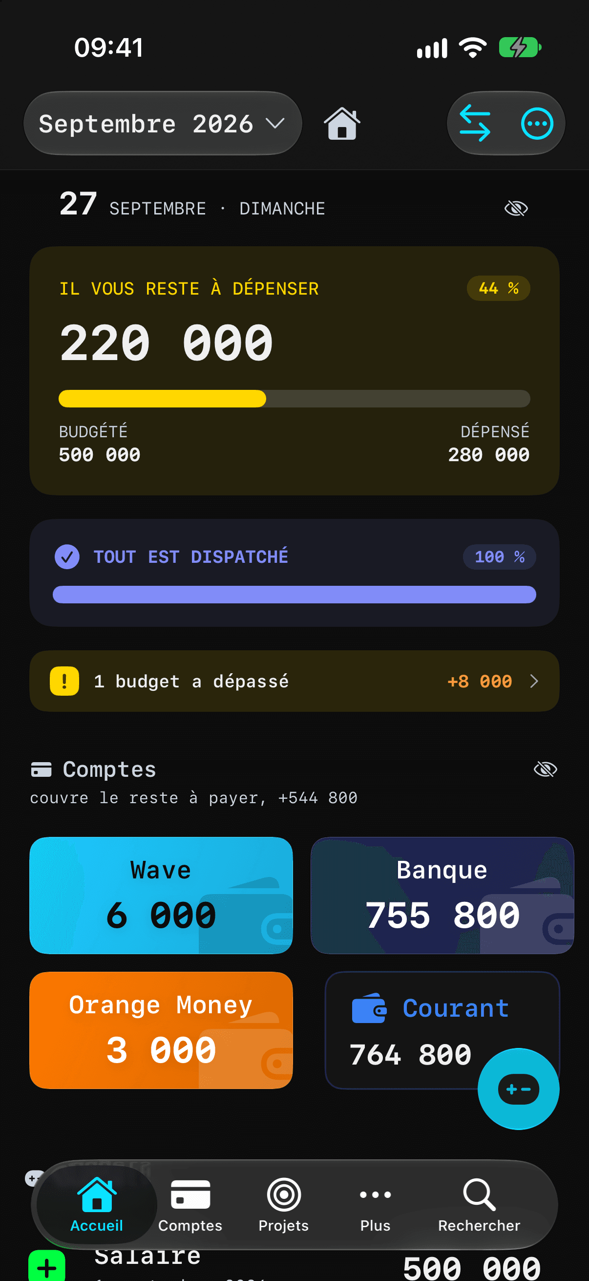 Accueil de Dispatch : À dispatcher 0