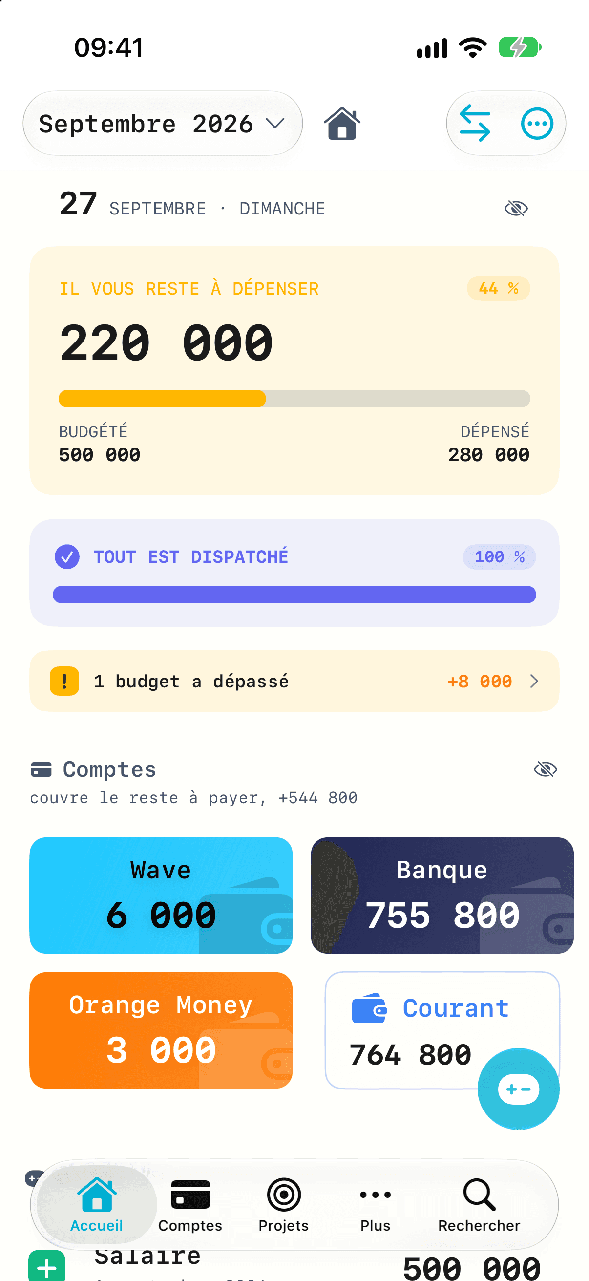 Accueil de Dispatch : À dispatcher 0