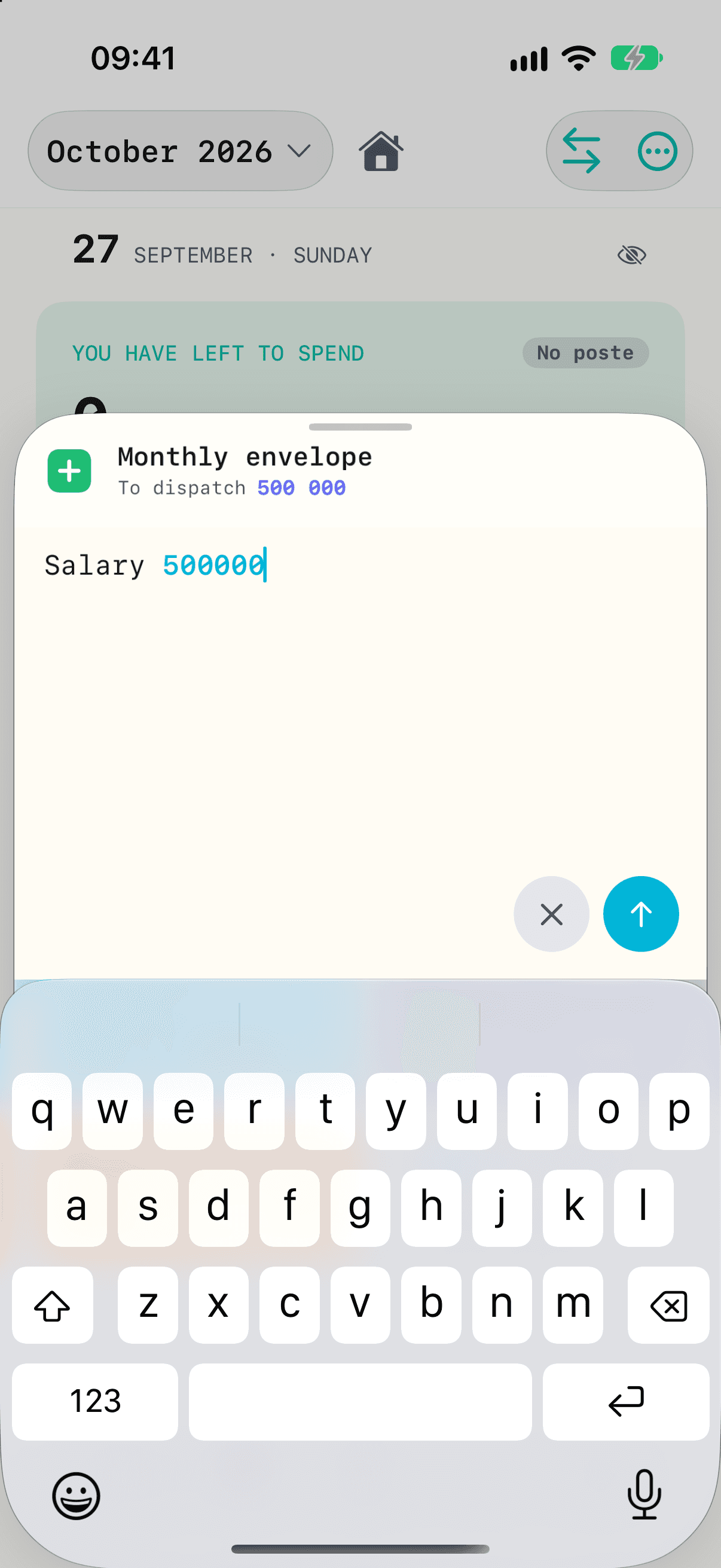 Envelope editor